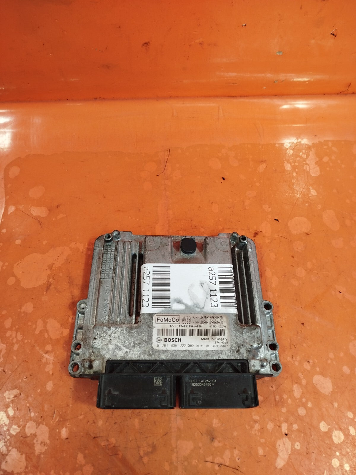 ✅Ford Focus (C 51) 2018 1.5 Diesel ENGINE ECU JX7A-12A650-ZA JX6A-12B684-CD A257