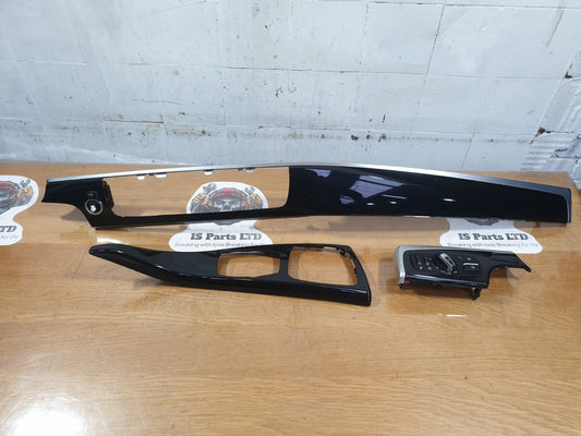 BMW 520D F11 2.0 DIESEL 2010 DASHBOARD TRIMS SET 9192934 9166928 Warranty A216