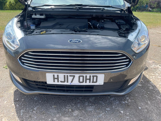 ✅2017 FORD GALAXY ZETEC MK4 FRONT COMPLETE BUMPER GREY + WARRANTY A296