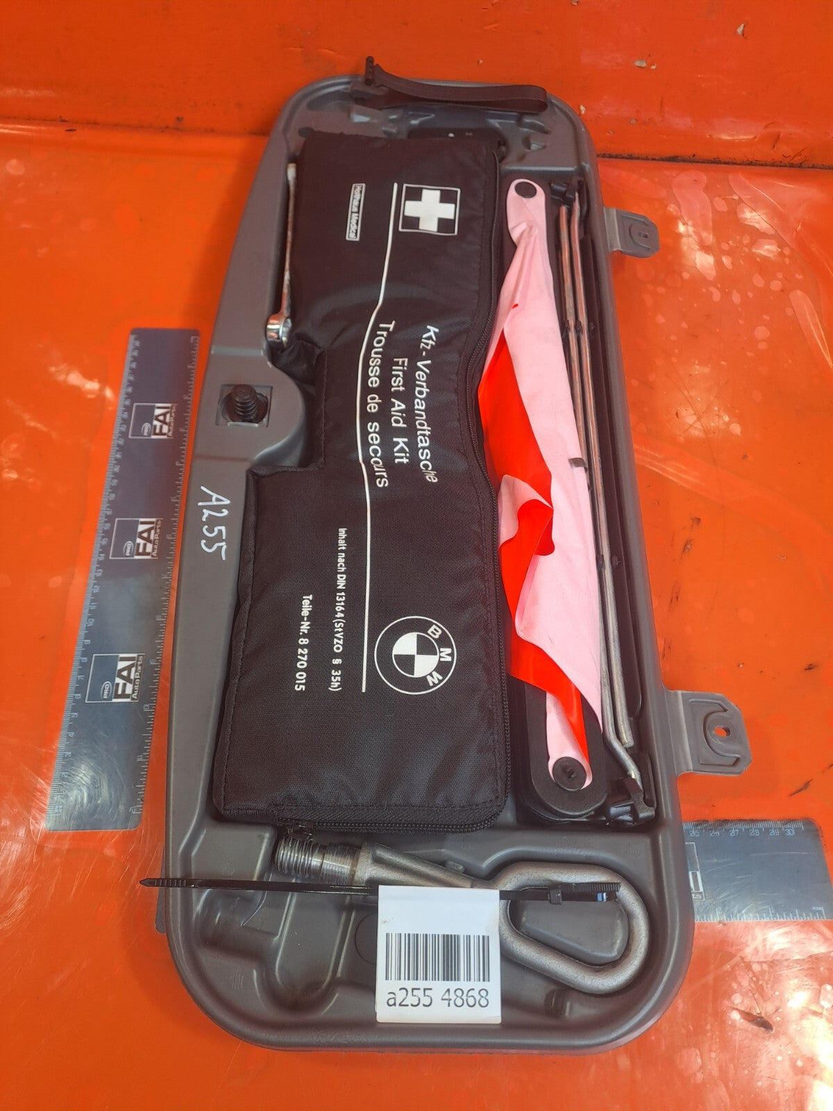 ✅BMW 730Ld Se E66 3.0 DIESEL 2008 SPARE WHEEL TOOL KIT SET 7506960 Warranty A255