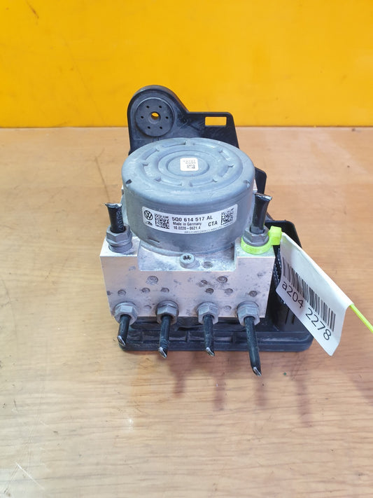 ✅2015 AUDI A3 E-TRON 1.4P ABS PUMP MODULATOR 5Q0614517AL + WARRANTY A204