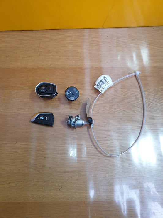 ✅BMW F45 216D 1.5 DIESEL 2015 LOCK KEY FOB BUTTON START STOP SWITCH SET 9326501