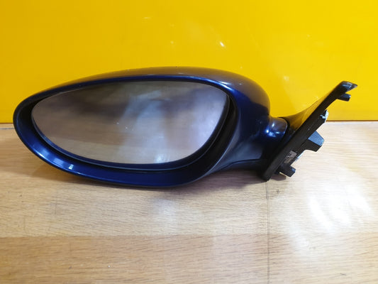 ✅2002 PORSCHE BOXTER 986 2.7P FRONT LEFT PASSENGER SIDE WING MIRROR BLUE A129