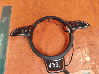 ✅2011 AUDI A1 SPORT STEERING WHEEL TRIM PANEL COVER 4H0419689B + WARRANTY A139
