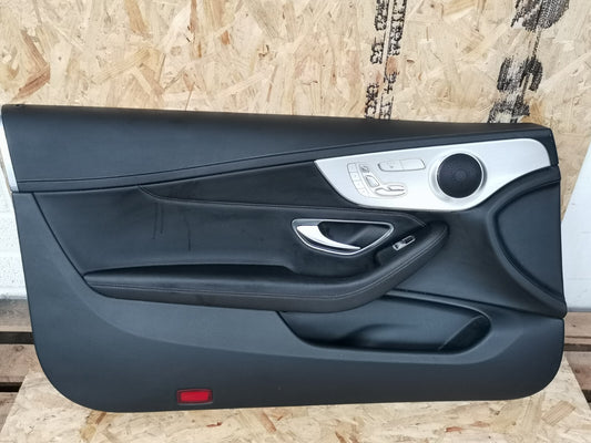 MERCEDES C200 W205 AMG LINE 2.0 PETROL 2015 FRONT LEFT DOOR CARD A2054406633