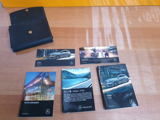 MERCEDES A CLASS GLA HANDBOOK OWNER MANUAL GUIDE Warranty X00