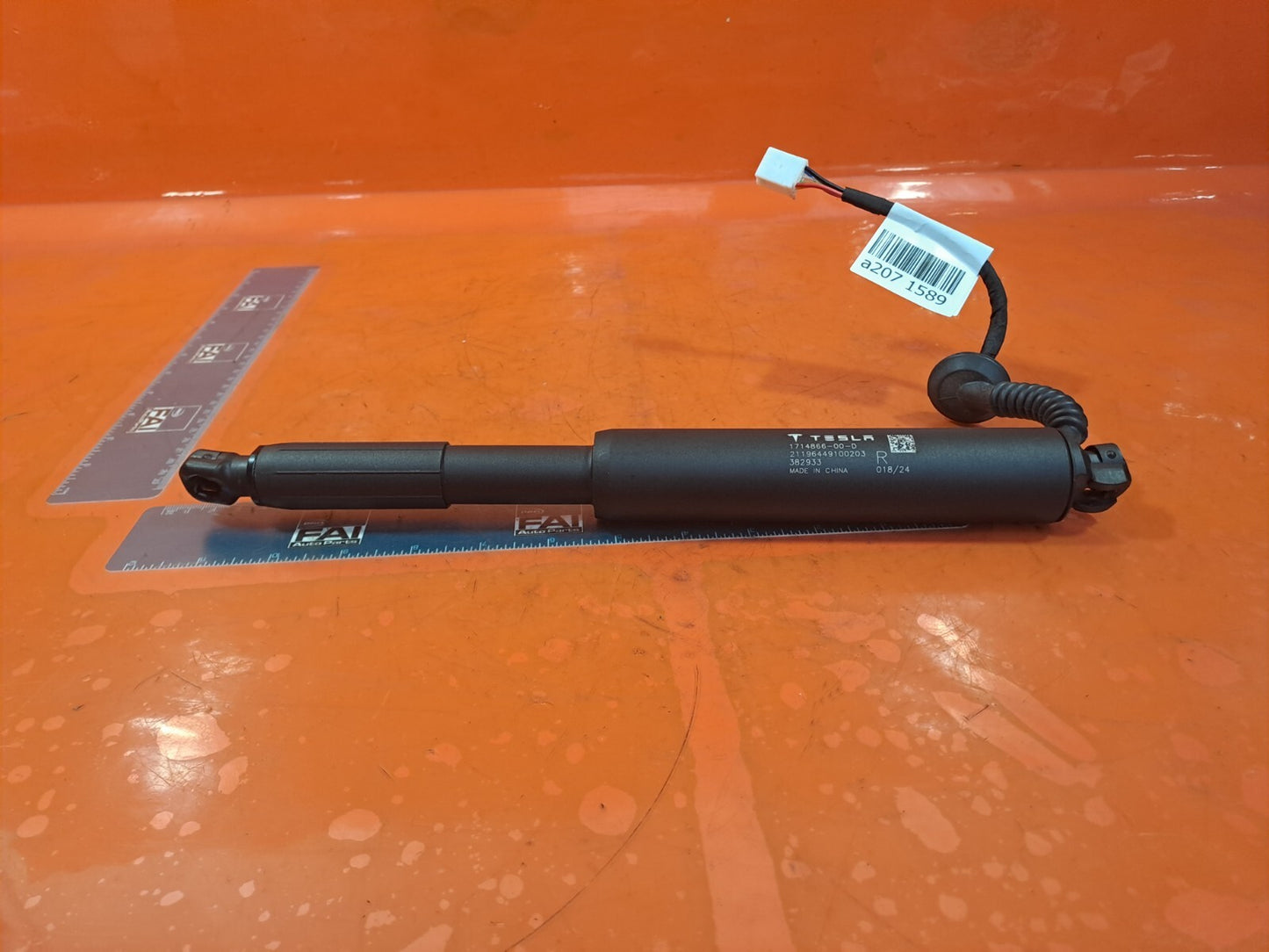 2024 TESLA MODEL 3 LONG TAILGATE BOOT LID STRUT RIGHT 1714866-00-D WARRANTY A207