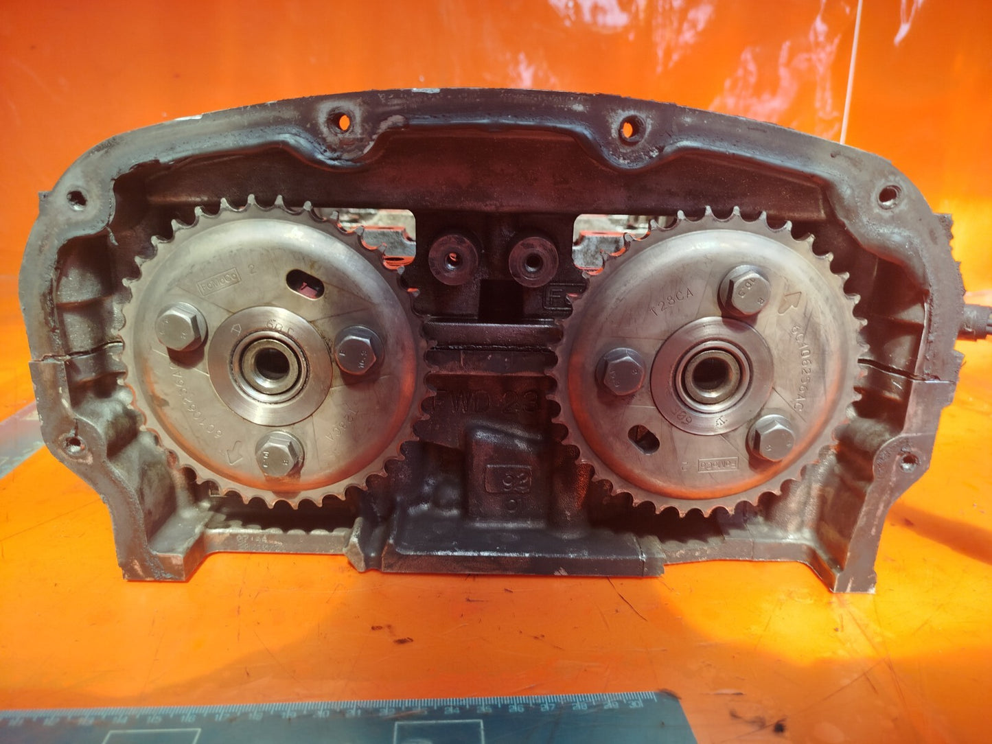 ✅FORD TOURNEO CUSTOM 2.2 DIESEL 2015 CYLINDER HEAD CYF4 BK2Q6K537AB Warranty