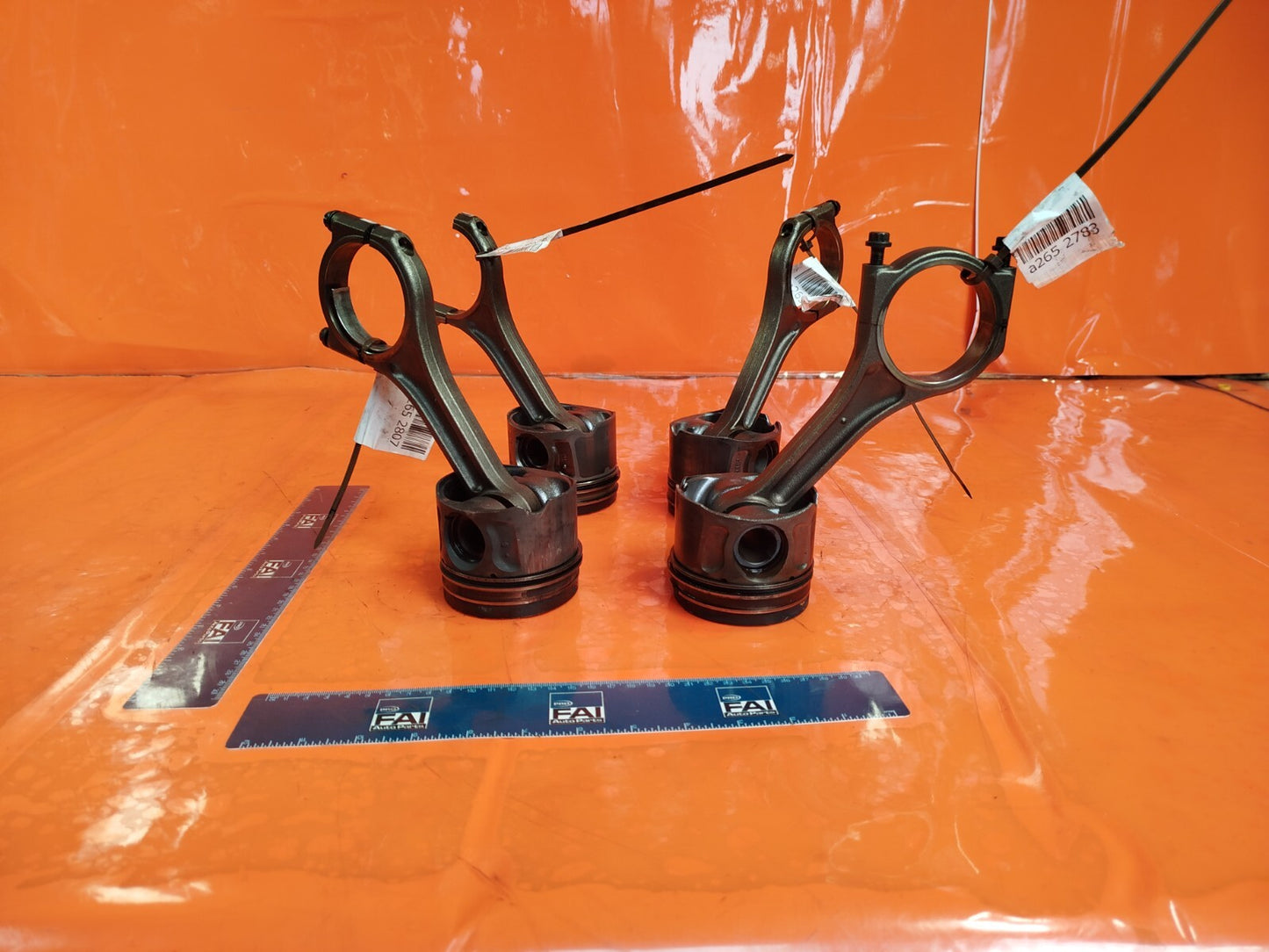 ✅2010 LAND ROVER DISCOVERY 4 L319 SET OF PISTONS H268X + WARRANTY A265