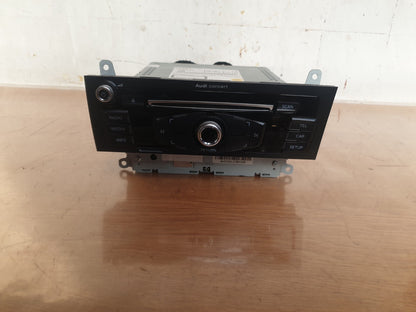2012 AUDI A5 S LINE 2.0D MULTIMEDIA RADIO CD PLAYER HEAD UNIT 8R2035186 A218
