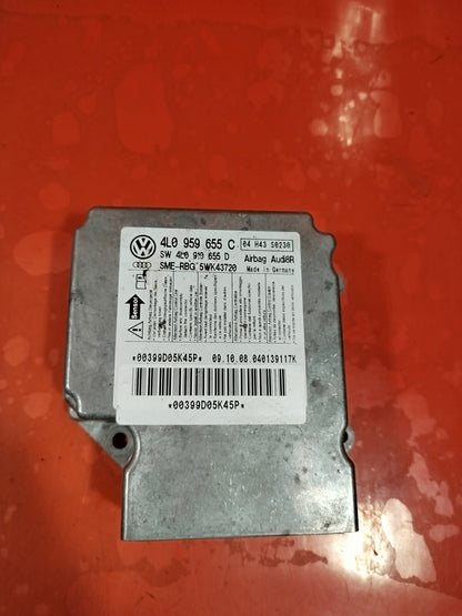 ✅AUDI Q7 S LINE QUATTRO 3.0 DIESEL 2009 AIRBAG CONTROL MODULE ECU 4L0959655C
