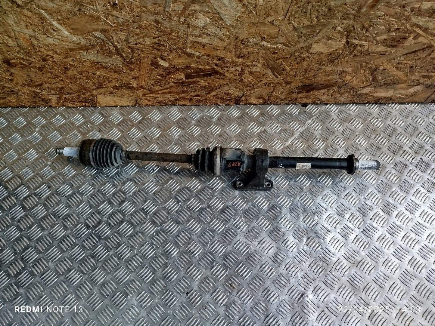 ✅SSANGYONG TIVOLI Elx 1.6 DIESEL 2016 FRONT RIGHT MANUAL DRIVESHAFT 41320-35200