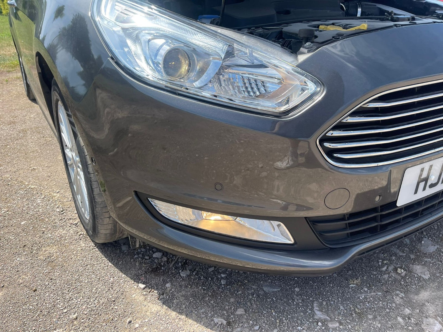 ✅2017 FORD GALAXY ZETEC MK4 FRONT COMPLETE BUMPER GREY + WARRANTY A296