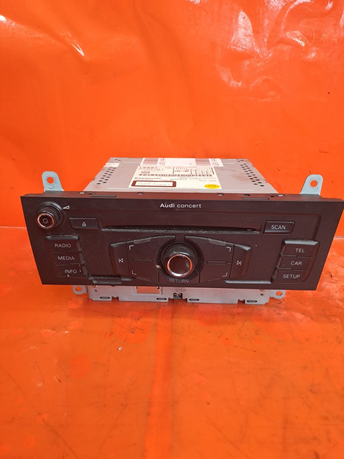 ✅Audi Q5 S Line 2012 2.0 Diesel CD RADIO STEREO HEAD UNIT 8T2035186P Warranty