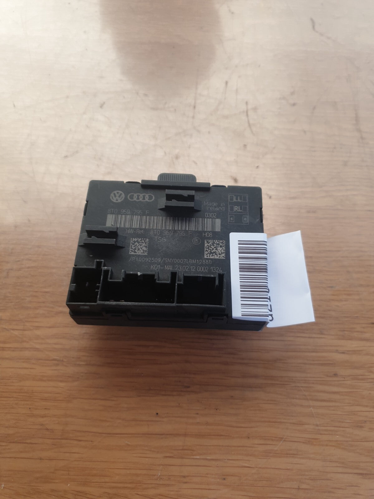 2012 AUDI A5 S LINE 2.0D REAR DOOR CONTROL MODULE 8T0959795F + WARRANTY A218