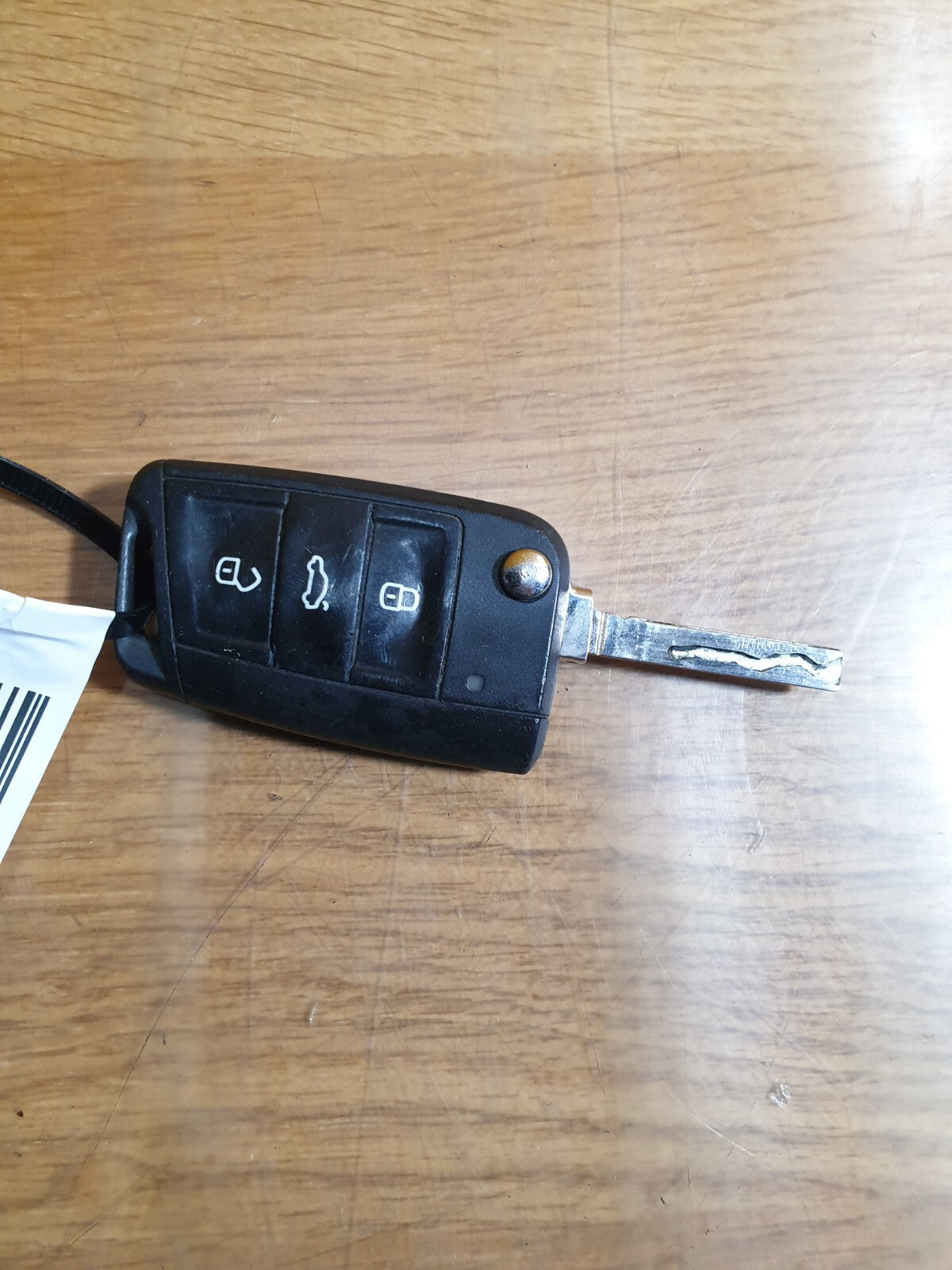 ✅2018 SKODA FABIA MONTE CARLO 1.0P 3 BUTTON REMOTE FLIP KEY FOB + WARRANTY A110
