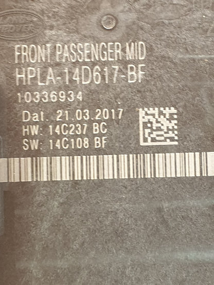 ✅Jaguar F-Pace 3.0 Petrol 2017 Front Left Door Control Module HPLA-14D617BF A196