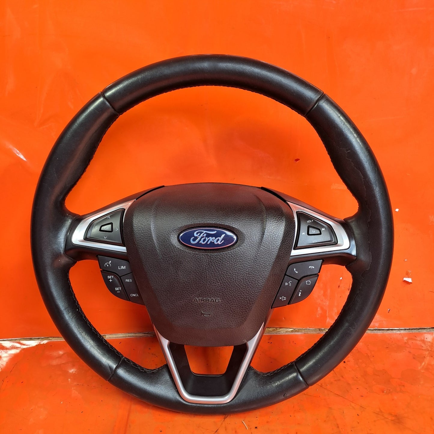 ✅2017 FORD GALAXY MK4 MULTIFUNCTION STEERING WHEEL DS73-3600-BM Warranty A296