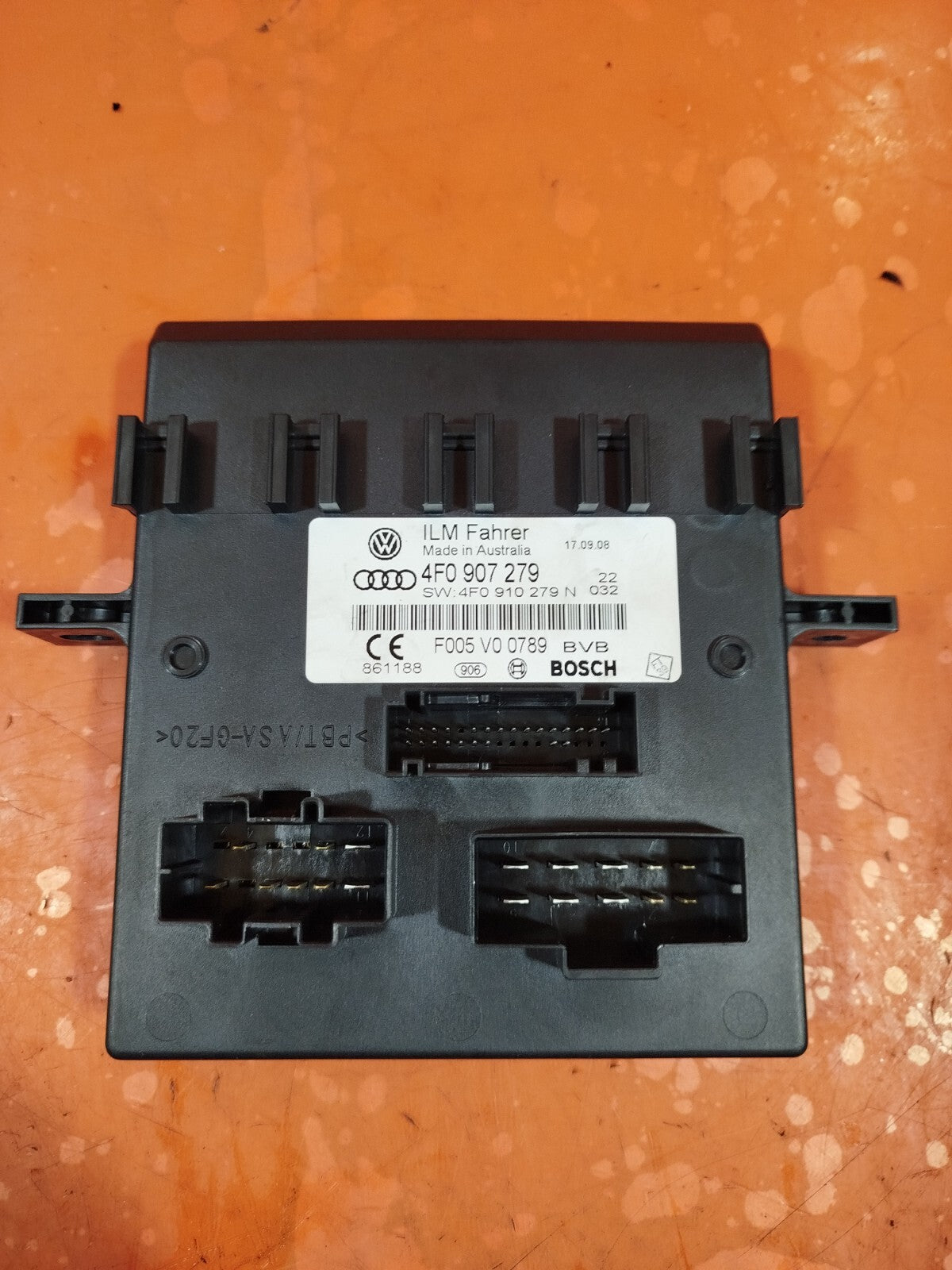 ✅AUDI Q7 S LINE QUATTRO 3.0 DIESEL 2009 ONBOARD SUPPLY CONTROL MODULE UNIT A245