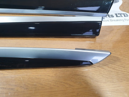 BMW 520D F11 2.0 DIESEL 2010 INTERIOR DOOR TRIM SET 9171779 9171781 9171780 A216