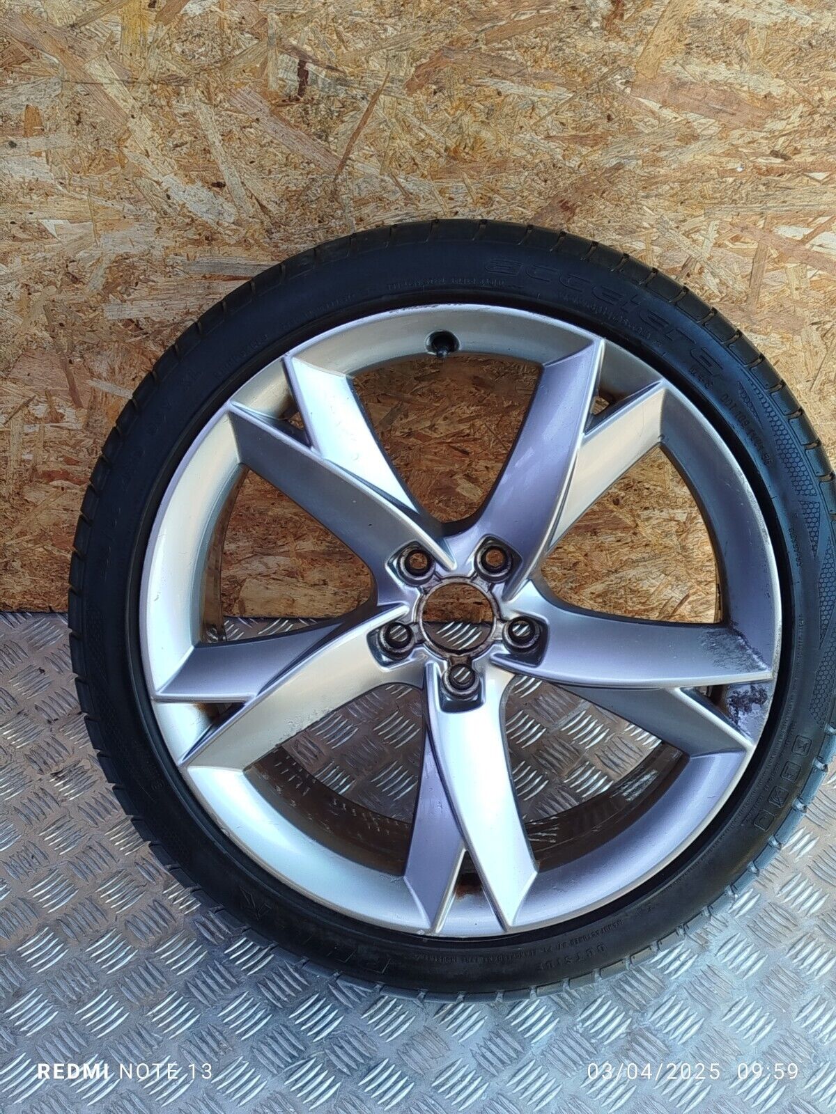 ✅2010 AUDI A5 8T S LINE 2.0P ALLOY WHEEL WITH TYRE 255/35 ZR19 + WARRANTY A223