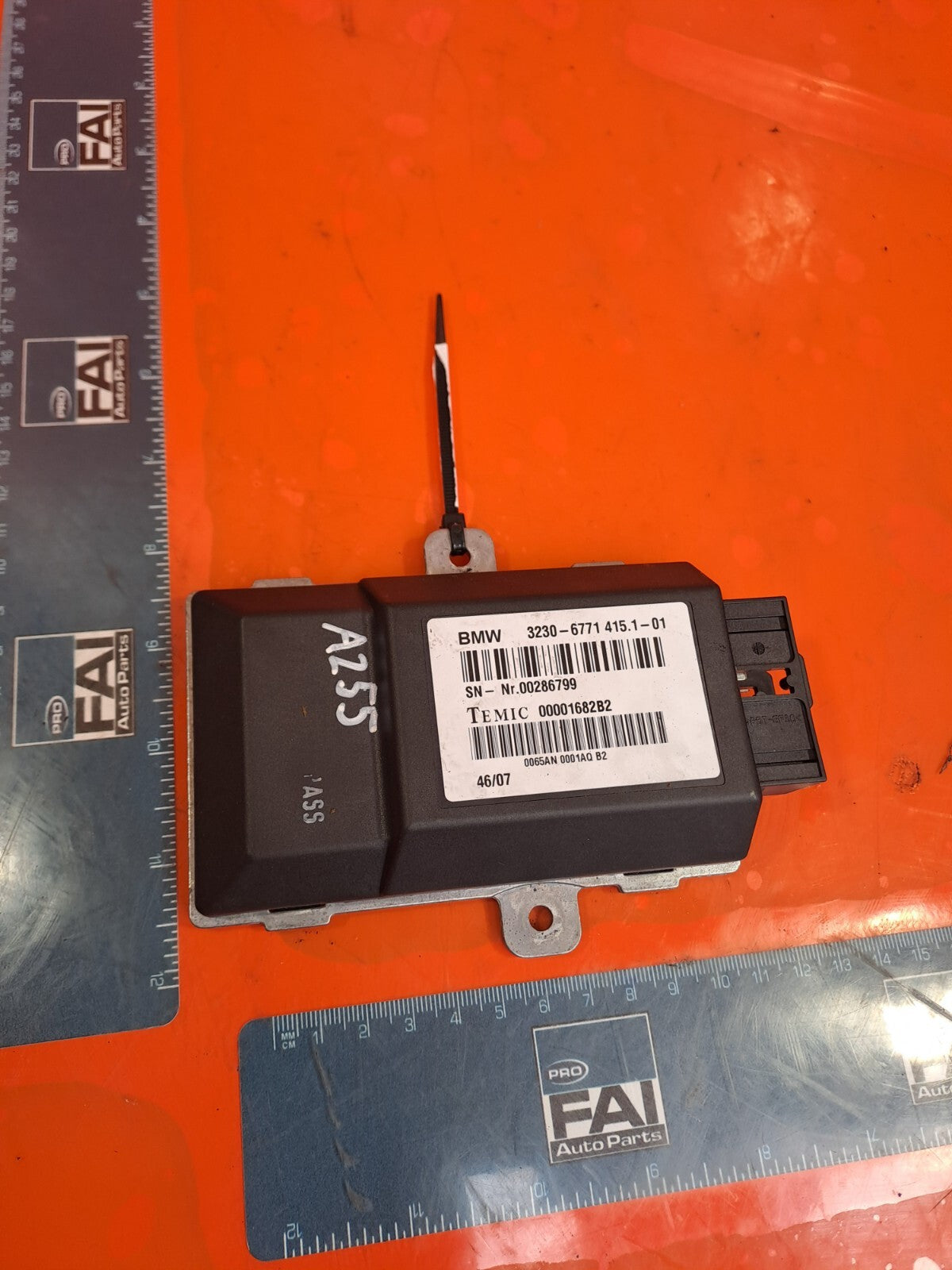✅2008 BMW 7 SERIES E66 STEERING COLUMN CONTROL MODULE 6771415 + WARRANTY A255