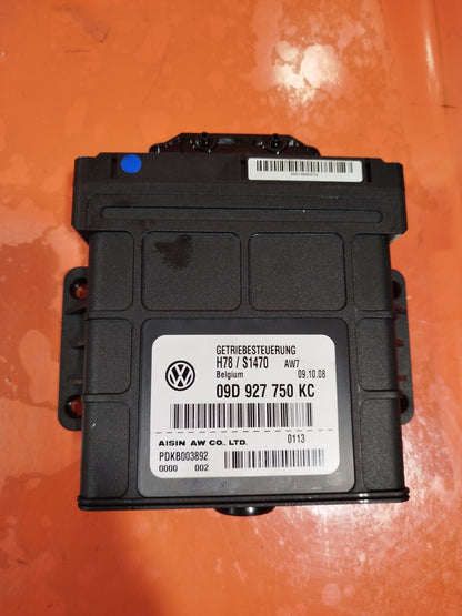 ✅AUDI Q7 S LINE QUATTRO 3.0 DIESEL 2009 GEARBOX CONTROL MODULE ECU 09D927750KC
