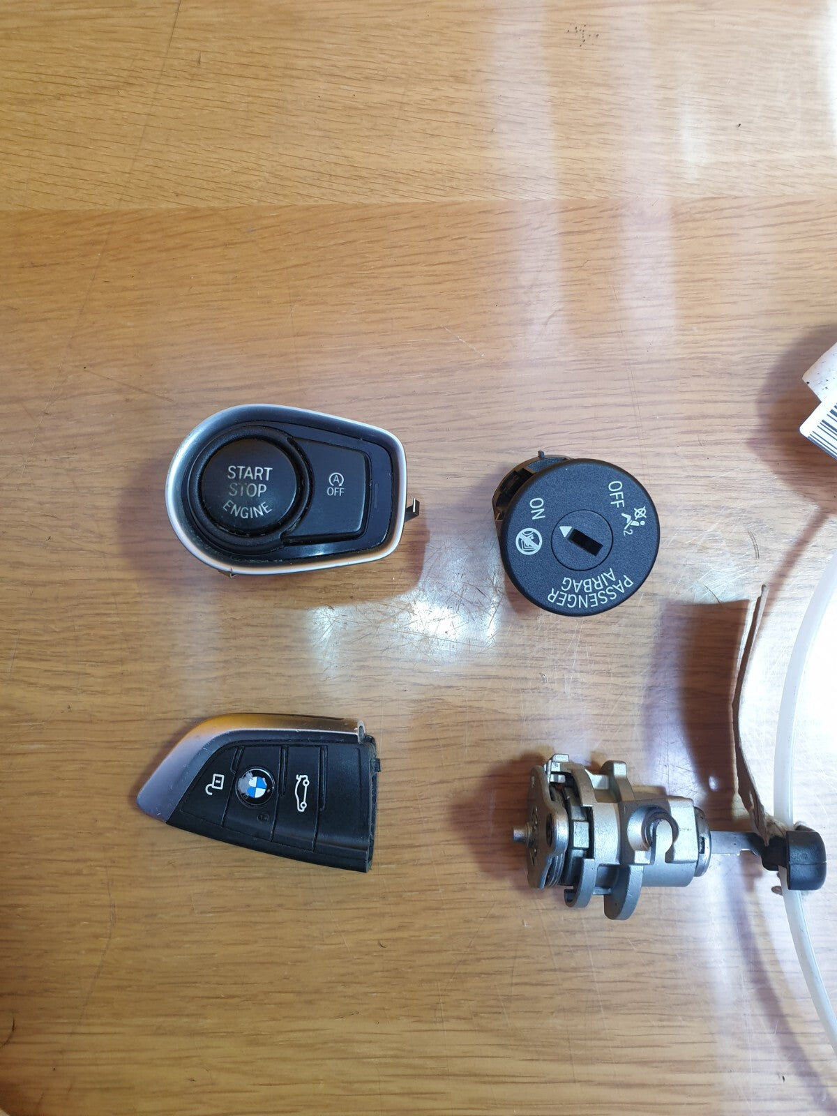 ✅BMW F45 216D 1.5 DIESEL 2015 LOCK KEY FOB BUTTON START STOP SWITCH SET 9326501