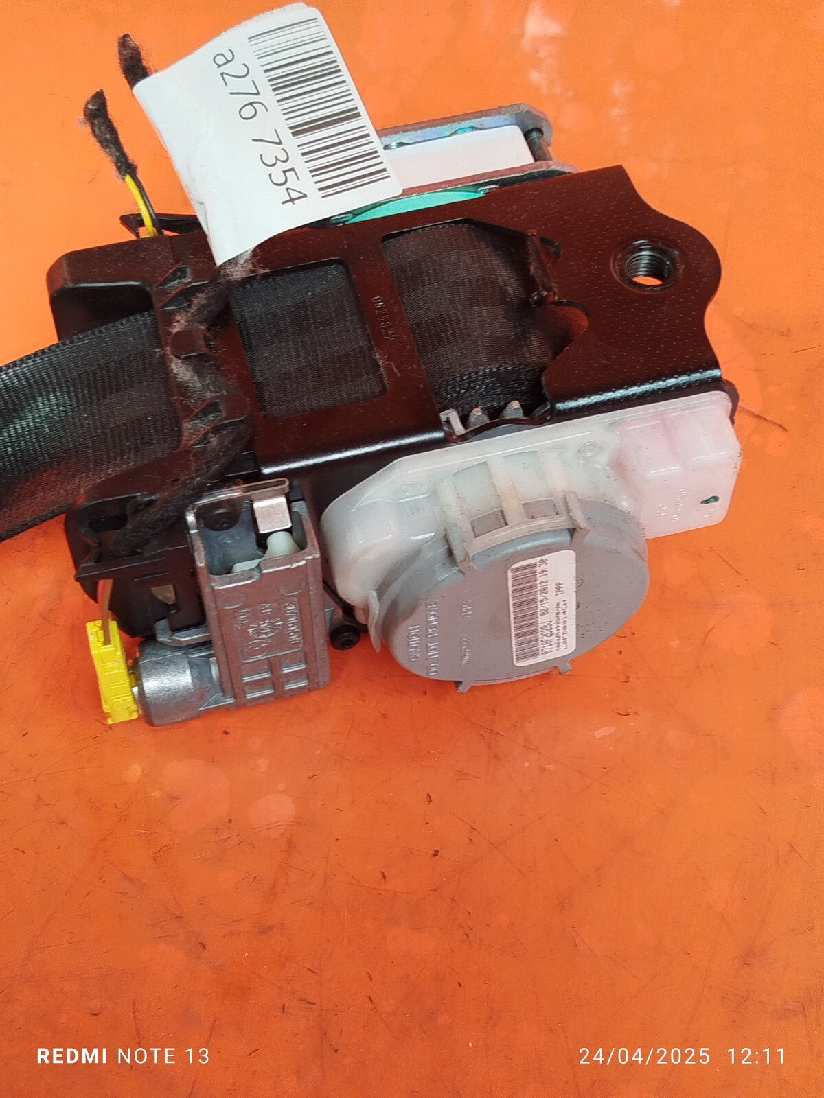 ✅2012 AUDI Q5 8R S LINE 2.0P FRONT RIGHT SEAT BELT 8R1857706J + WARRANTY A276