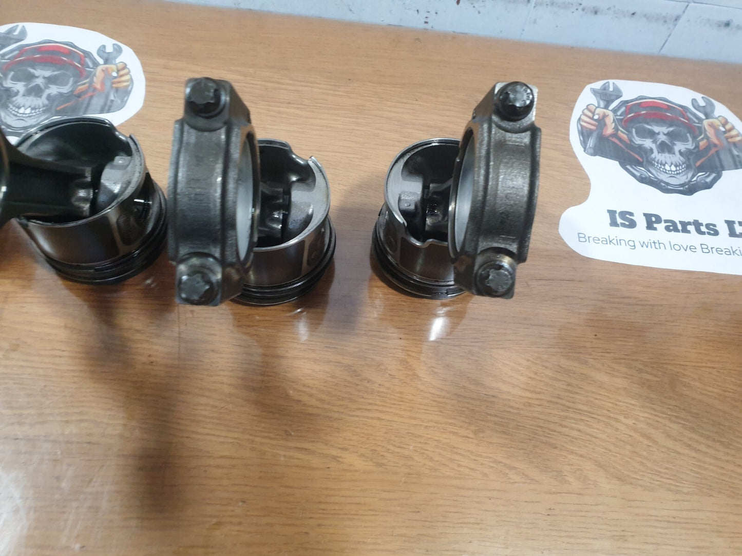 2010 BMW 5 SERIES F11 2.0D PISTON & CON ROD set of x4 0840ZU + WARRANTY A216