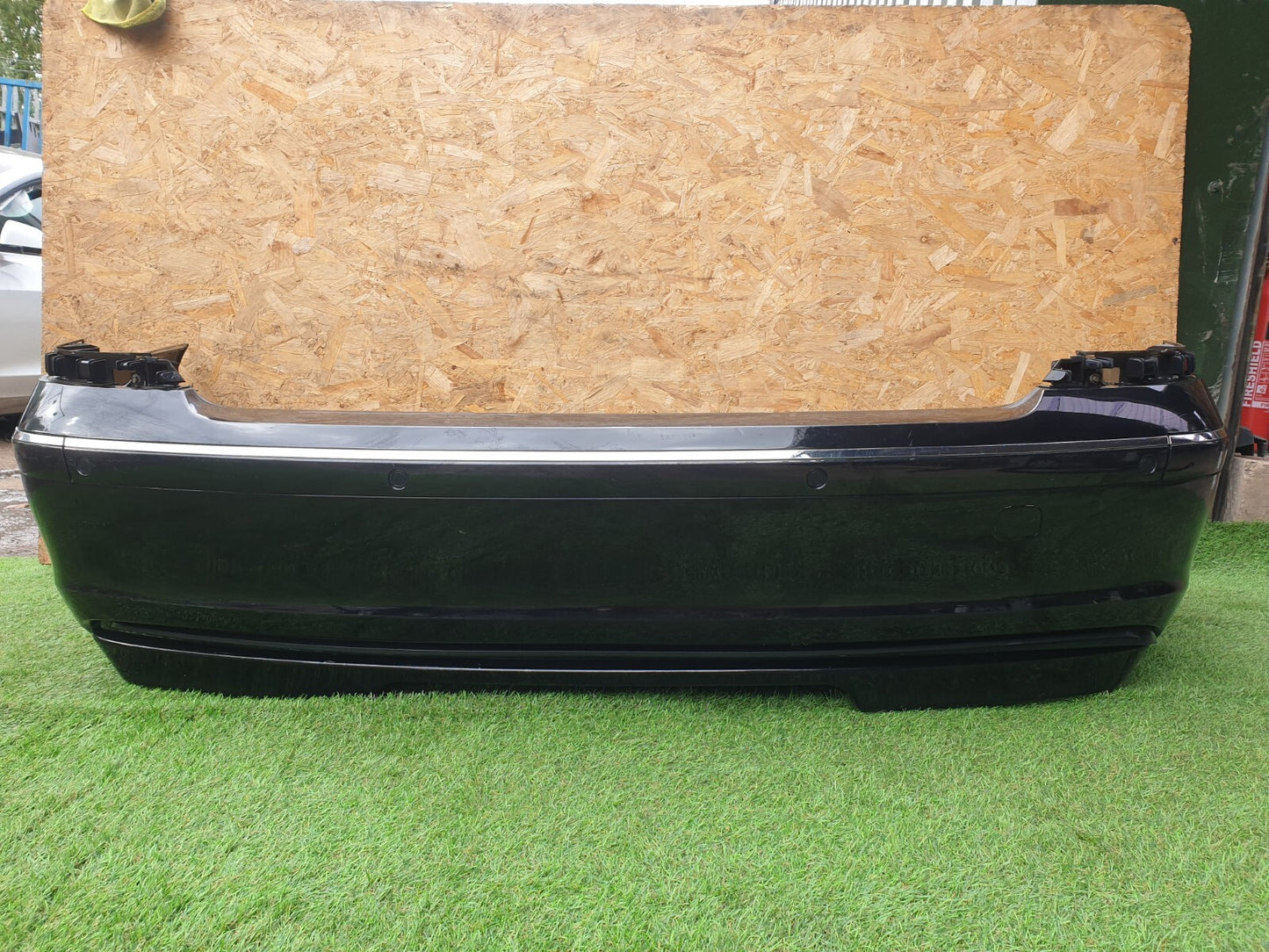 2006 BMW 7 SERIES E66 4.8P REAR BUMPER BLACK + WARRANTY A208