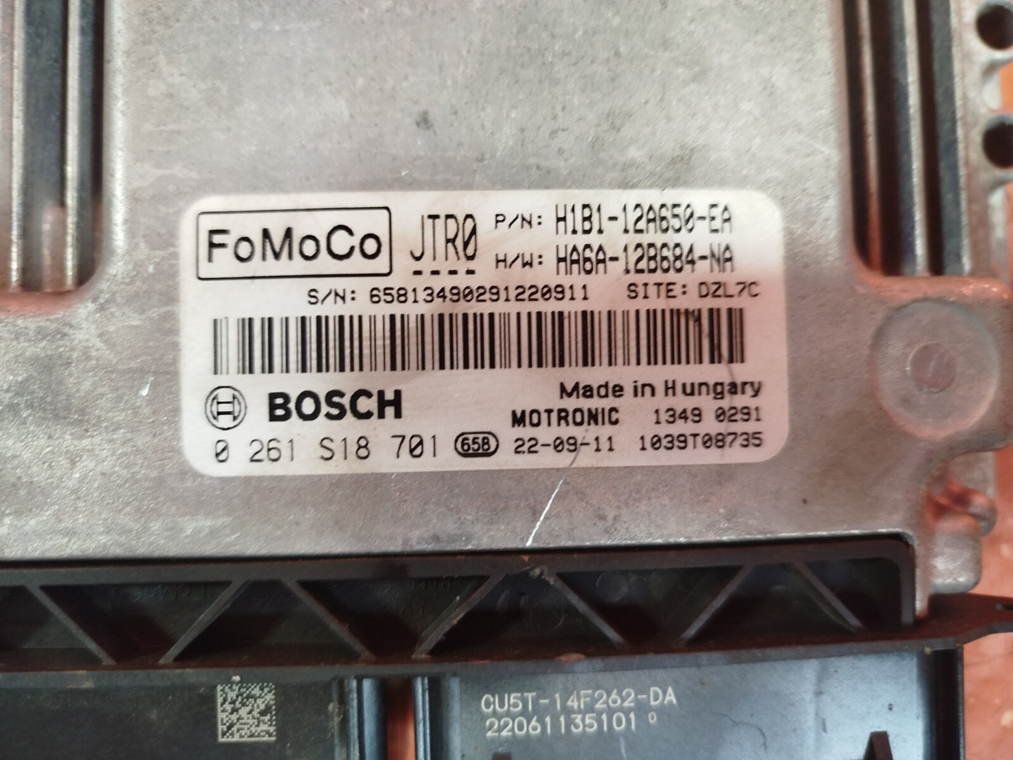 ✅2022 FORD FIESTA MK7 ST-LINE 1.0P ENGINE CONTROL UNIT H1B112A650EA + WARRANTY