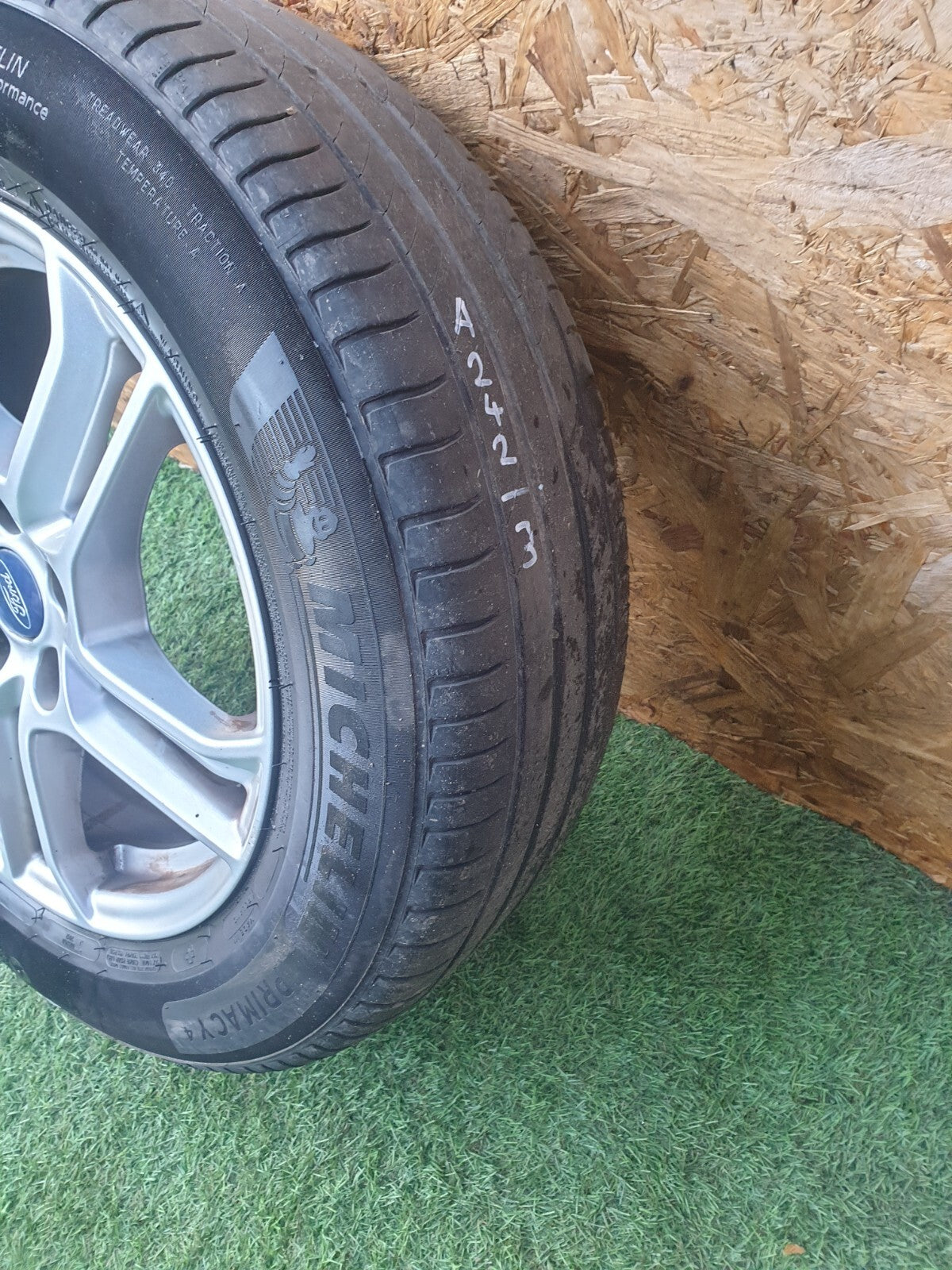 ✅FORD FOCUS 1.5 DIESEL 2018 ALLOY WHEEL WITH TYRE 195/65 R16 Warranty A242