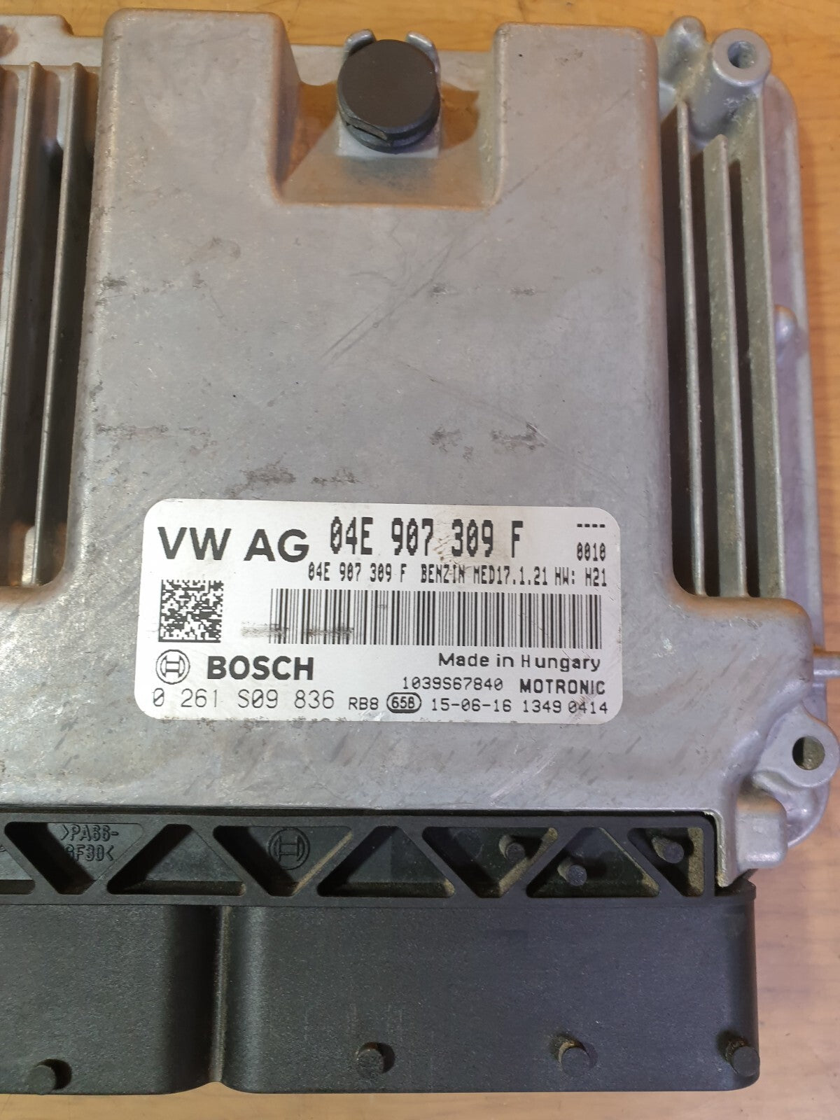 ✅AUDI A3 E-TRON 1.4 PETROL 2015 ENGINE CONTROL MODULE ECU 04E907309F Warranty