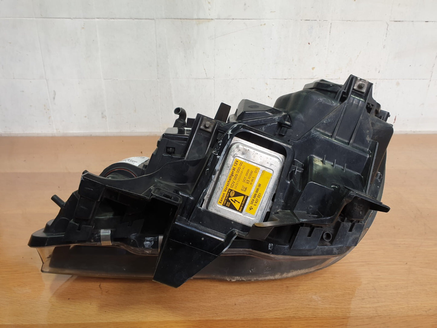 2006 BMW 750Li E66 4.8P RIGHT DRIVER SIDE HEADLIGHT 6937242 + WARRANTY A208