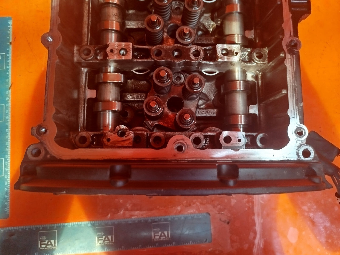 ✅FORD TOURNEO CUSTOM 2.2 DIESEL 2015 CYLINDER HEAD CYF4 BK2Q6K537AB Warranty