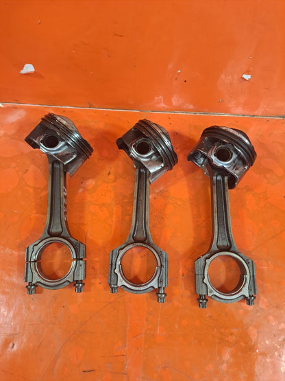 ✅FORD B-MAX TITANIUM 1.0 PETROL 2014 M1JE PISTON & CONRODS SET Warranty A285