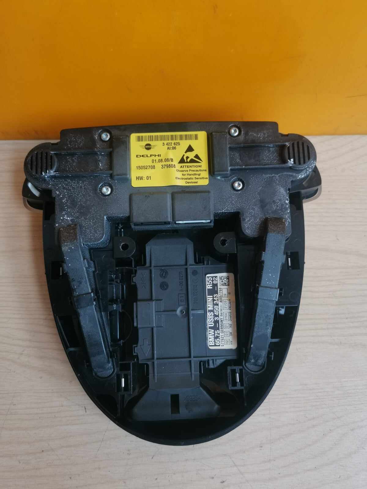 MINI COOPER 1.6 PETROL 2008 FRONT INTERIOR ROOF LIGHT 3450343-02 A041