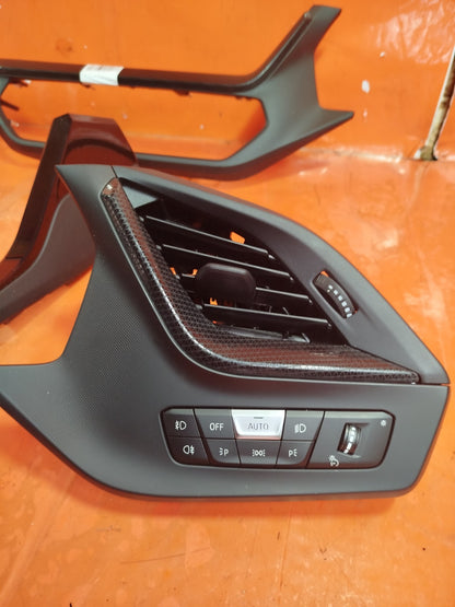 ✅BMW 220D M SPORT F44 2.0 DIESEL 2023 DASHBOARD AIR VENTS & CONSOLE TRIM PANEL