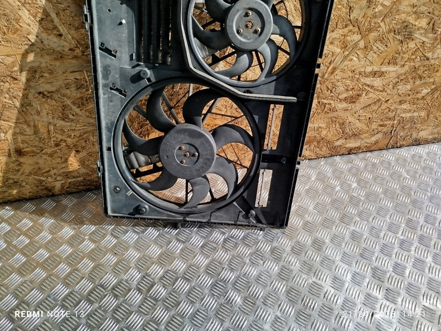 ✅AUDI Q7 S LINE QUATTRO 3.0 DIESEL 2009 RADIATOR FAN 7L0121207D Warranty A245