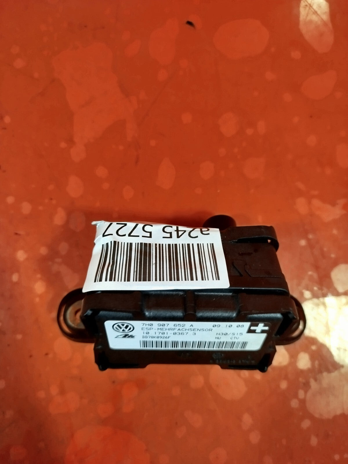 ✅AUDI Q7 S LINE QUATTRO 3.0 DIESEL 2009 YAW RATE SPEED SENSOR 7H0907652A A245