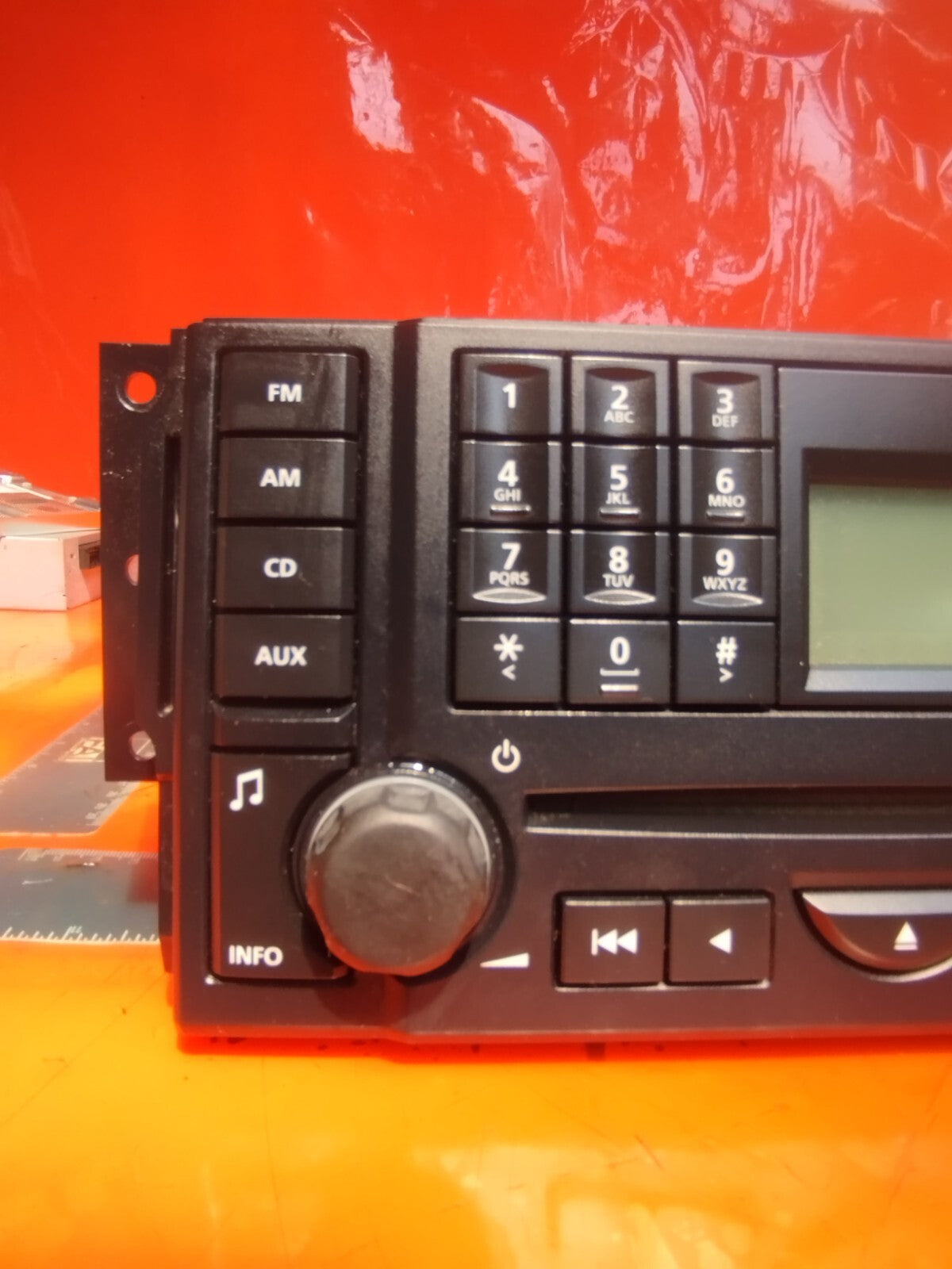 ✅2007 LAND ROVER RANGE ROVER L320 RADIO CD PLAYER HEAD UNIT VUX500540 + WARRANTY