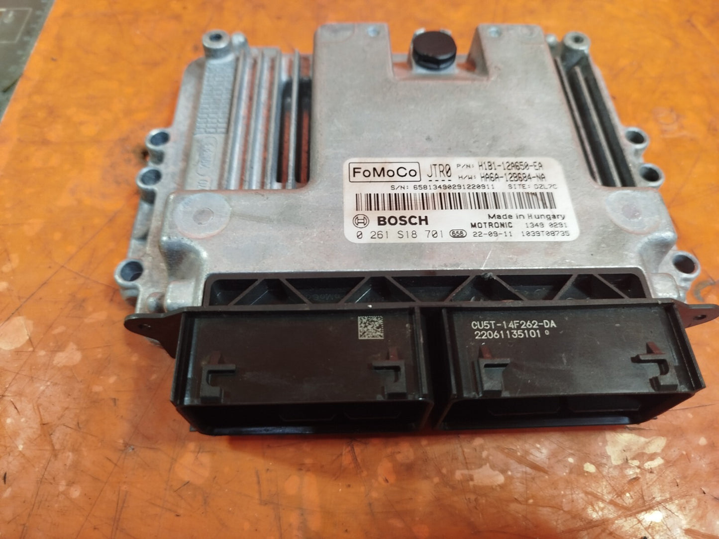 ✅2022 FORD FIESTA MK7 ST-LINE 1.0P ENGINE CONTROL UNIT H1B112A650EA + WARRANTY
