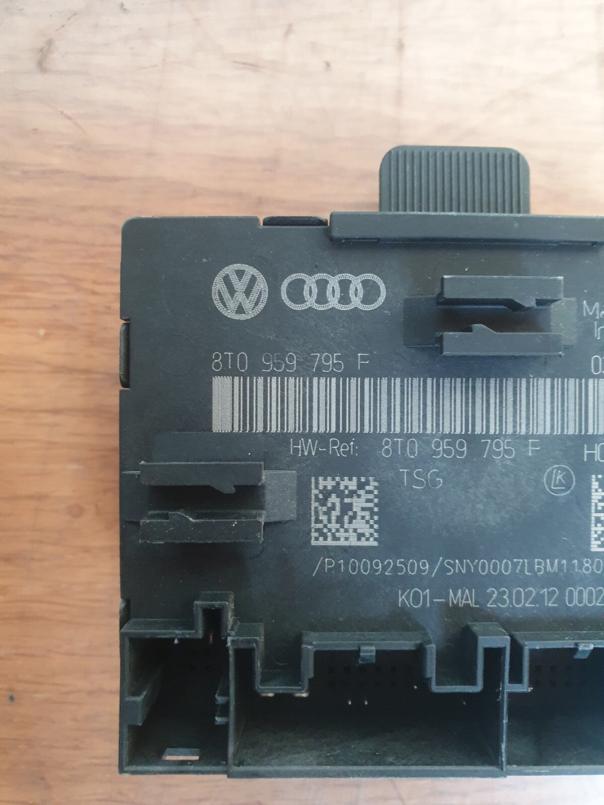2012 AUDI A5 S LINE 2.0D REAR DOOR CONTROL MODULE 8T0959795F + WARRANTY A218