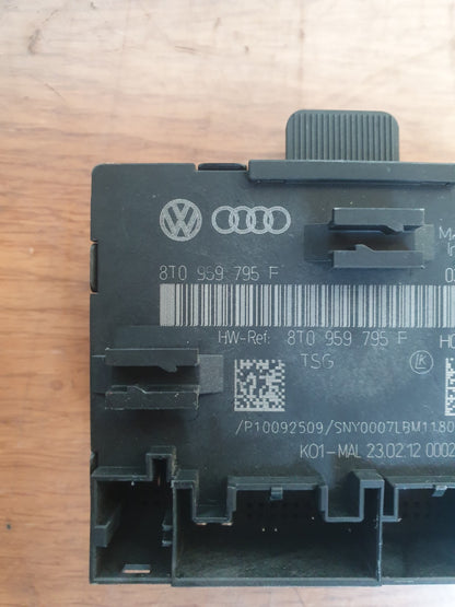 2012 AUDI A5 S LINE 2.0D REAR DOOR CONTROL MODULE 8T0959795F + WARRANTY A218