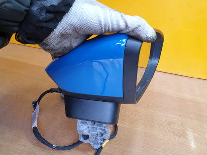 ✅AUDI A3 S LINE 1.4 PETROL 2021 FRONT RIGHT POWER FOLD WING MIRROR BLUE A046729