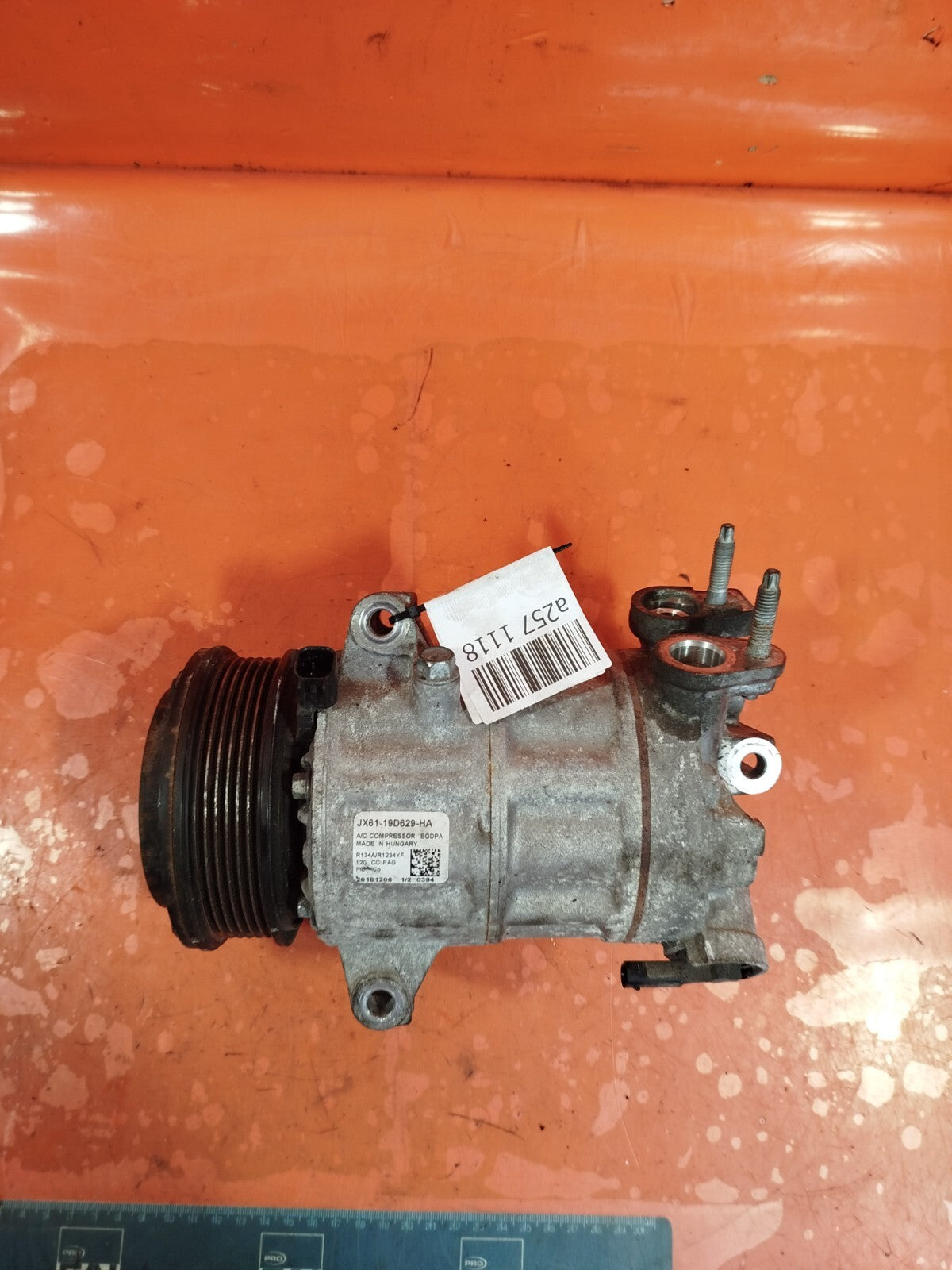 ✅Ford Focus (C 51) 2018 1.5 Diesel AIR CON PUMP JX61-19D629-HA Warranty A257
