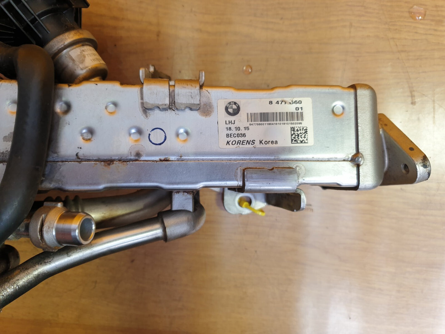 ✅BMW X3 XDRIVE20D F25 2.0 DIESEL 2016 EGR COOLER AND EGR VALVE 8477660 8513132