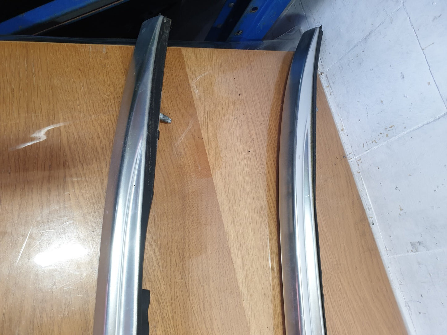 ✅2014 BMW 5 SERIES F11 4.4P ALUMINIUM ROOF RAIL PAIR 7234901 7234902 + WARRANTY