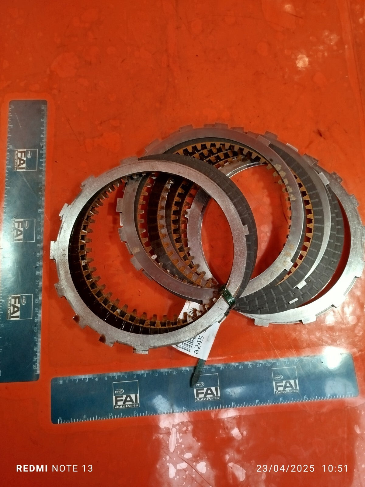 ✅AUDI Q7 S LINE QUATTRO 3.0 DIESEL 2009 CLUTCH FRICTION PLATE DISC Warranty A245